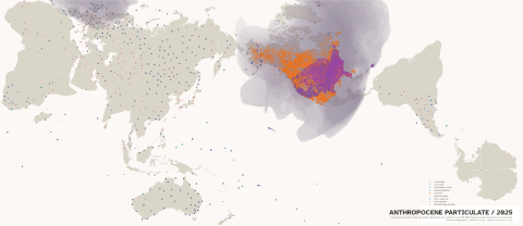 AuthaGraph Anthropocene particulate 2025 preview