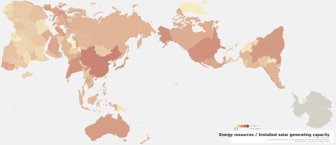 AuthaGraph solar capacity preview
