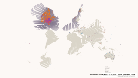 Myriahedral Anthropocene particulate 2026 preview