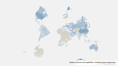 Myriahedral resident patent applications per million preview