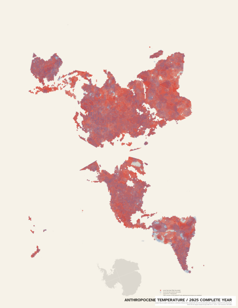 Star-X Anthropocene temperature 2025 preview