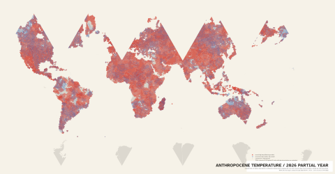 Voronoi Anthropocene temperature 2026 preview