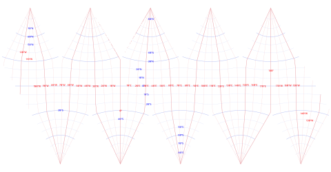 Voronoi graticules preview